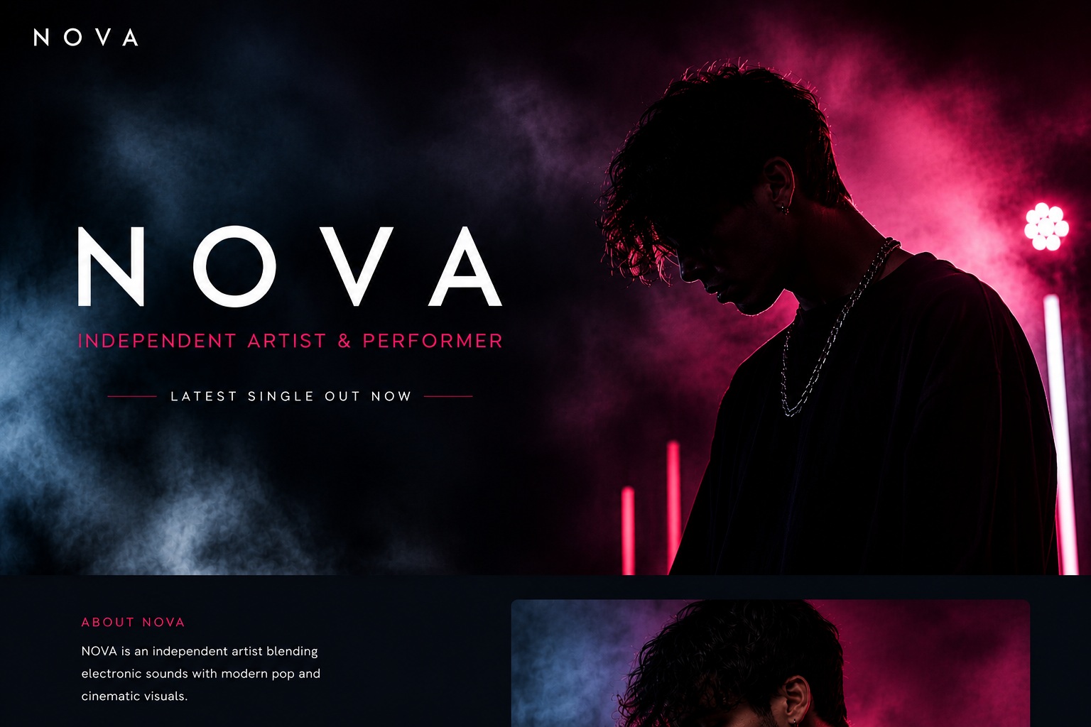 NOVA performing on stage