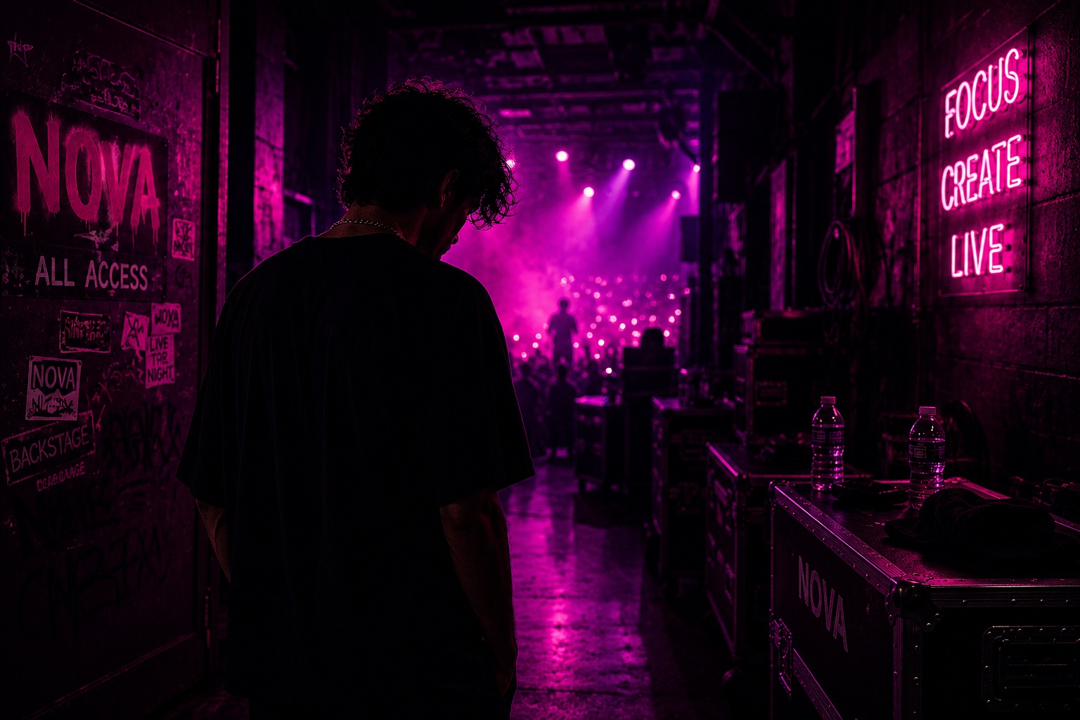 NOVA backstage